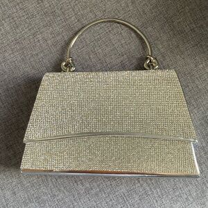 ALDO Silver clutch